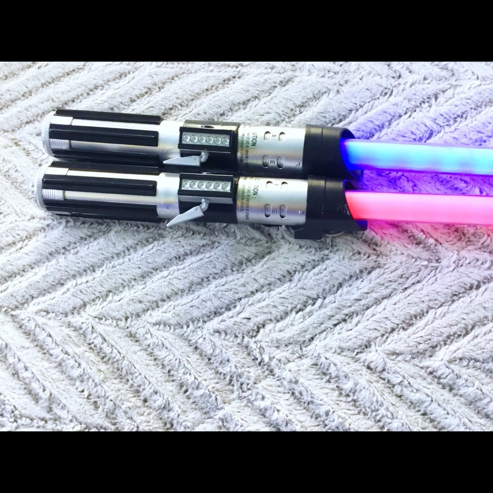STAR WARS 2010 Hasbro FX Darth Vader Light sabers